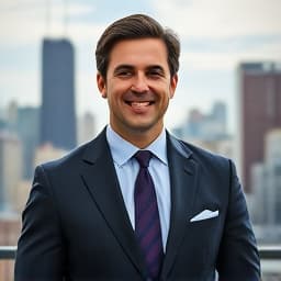 Professional headshot of lawyer in Chicago